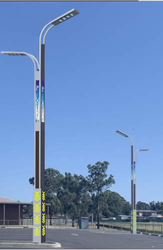 青海 LED市电路灯杆双臂智慧路灯城市主杆道乡村路灯市政工程亮化改造