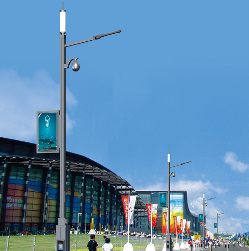 定西厂家一体化智慧城市路灯监控照明LED路灯信号基站智慧路灯
